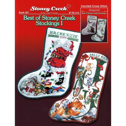 Gráfico Punto de Cruz Botas de Navidad de Stoney Creek I 387 Best of stoney creek stockings