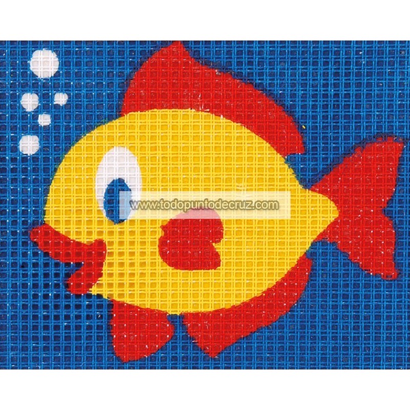 Pez (Medio Punto) Vervaco PN-0009576 canvas kit fish