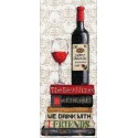 Kit Punto de Cruz Una Copa de Vino Tinto Design Works 2982 Red Wine cross stitch kit