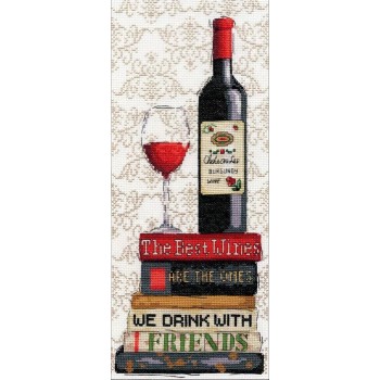 Una Copa de Vino Tinto Design Works 2982 Red Wine