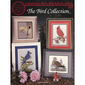 Gráfico Punto de Cruz Colección de Pájaros Cross My Heart CSB-113 the bird collection cross stitch chart