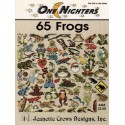 Gráfico Punto de Cruz 65 Ranas Jeanette Crews Designs frogs 455 cross stitch chart