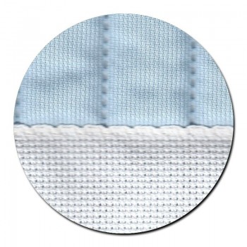 Pastel Azul: Toalla Capucha Portolá BPZ-04 para bordar a punto de cruz cross stitch baby towel