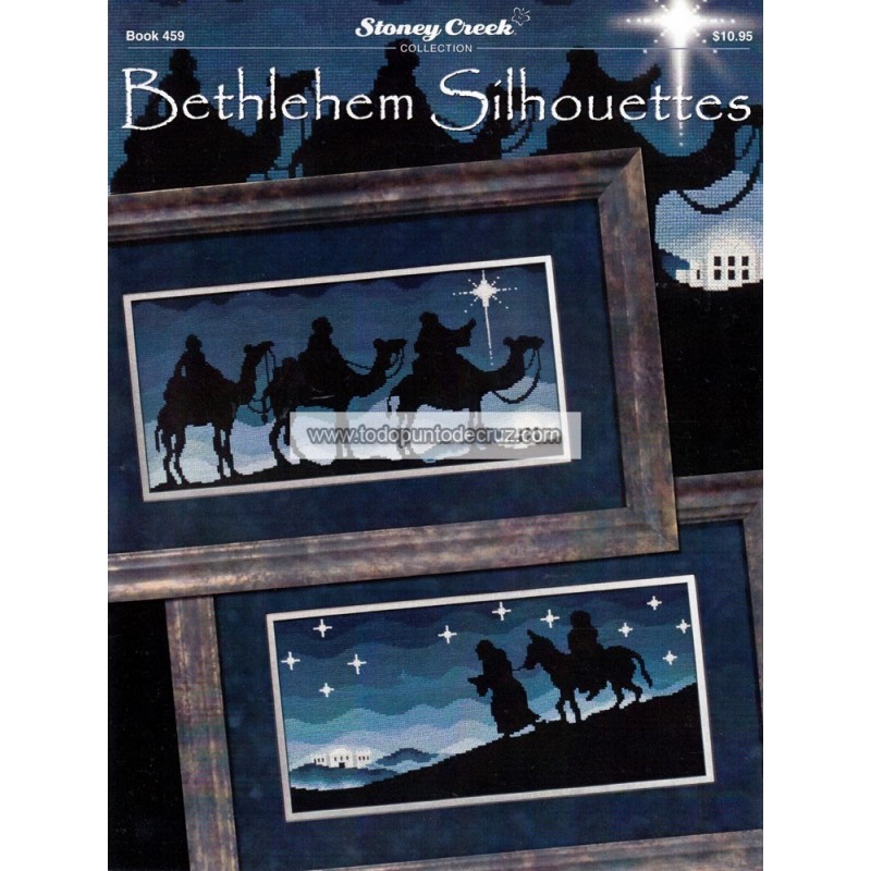 Siluetas de Belén (Reyes y Huída) Stoney Creek 459 Bethlehem silhouettes