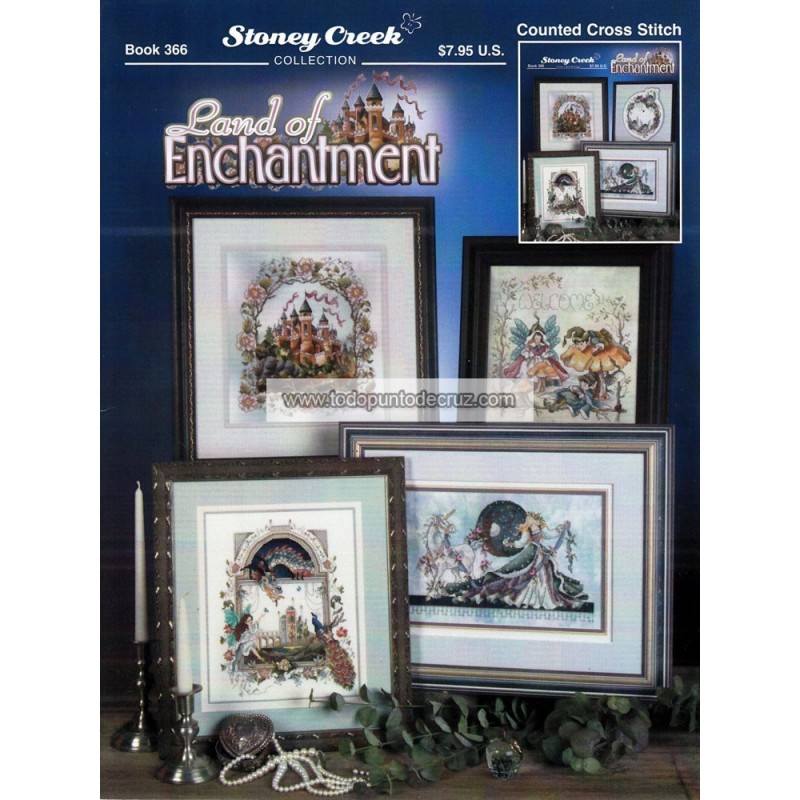 Gráfico Punto de Cruz El País Encantado Stoney Creek 366 Land of enchantment cross stitch chart