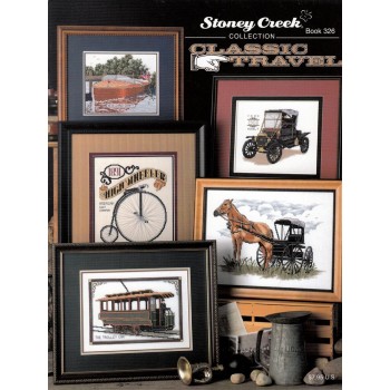 Gráfico Punto de Cruz Viajeros Clásicos Stoney Creek 326 classic travel cross stitch chart