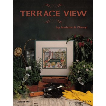 Gráfico Punto de Cruz Vistas desde la Terraza Barbara & Cheryl Terrace View cross stitch chart