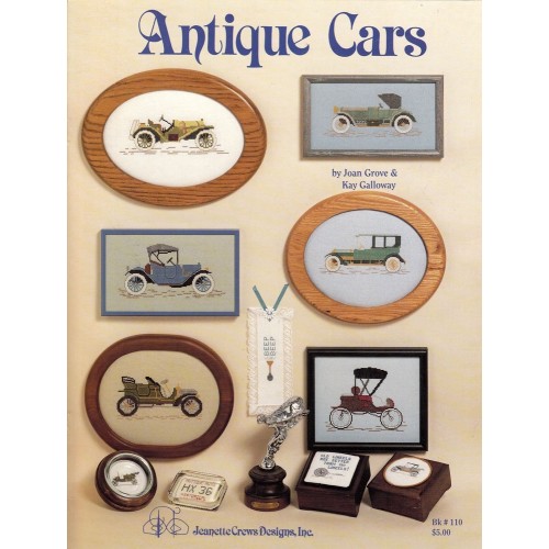 Coches Antiguos Jeannete Crews designs 110 Antique cars