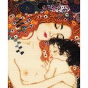 Kit de punto de cruz Amor Maternal (Klimt) RIOLIS 916 cross stitch kit