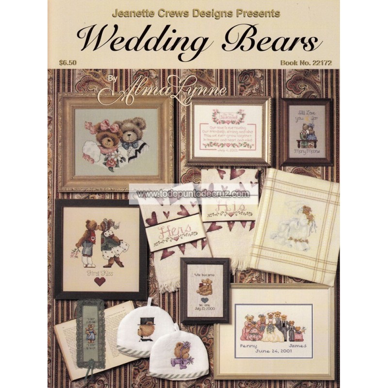 Ositos de Boda Jeanette Crews 22172 Wedding Bears