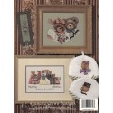 Gráfico Punto de Cruz Ositos de Boda Jeanette Crews 22172 Wedding Bears cross stitch chart