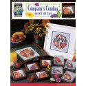Gráfico Punto de Cruz Posavasos y Bandejas True Colors BCL-10197 Company's Coming Coasters and Trays cross stitch chart