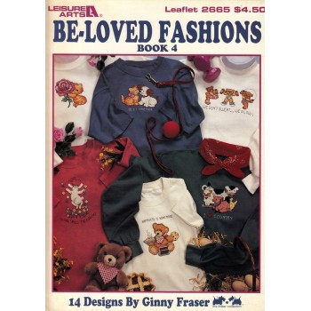 Gráfico Punto de Cruz Decora tu ropa II Leisure Arts 2665 Be-Loved Fashions cross stitch chart