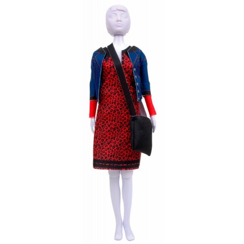 Dress Your Doll: Lizzy Leopard Vervaco PN-0183273 Outfit