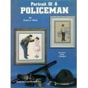 Gráfico Punto de Cruz Retrato de un Policía Jeanette Crews 114 Portrait of a Policeman cross stitch chart