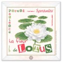 Gráfico Punto de Cruz Flor de Loto Lili Points J017 Lotus cross stitch chart