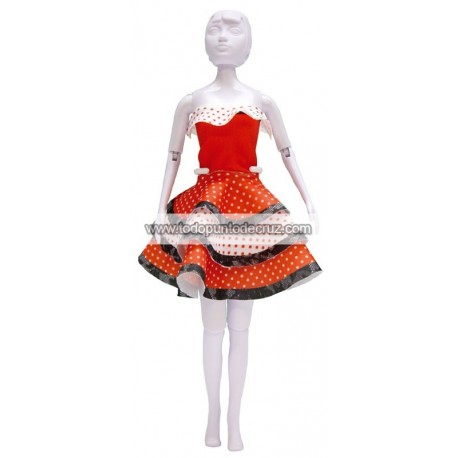 Dress Your Doll Maggy Flamenco
