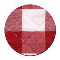 Delantal cuadritos rojos BM Ricami CU524.04 para bordar a punto de cruz cross stitch kitchen