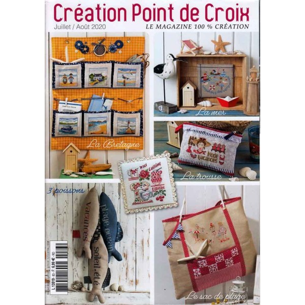 Revista Creations Point de Croix 83 Julio Agosto 2020