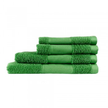 Toalla de Ducha Rizo Verde Hoja Para Bordar a Punto de Cruz Terry Towel TPC80140FLN cross stitch towel