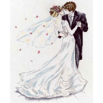 Recién Casados Design Works 2844 Wedding Couple