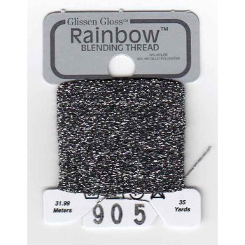 Hilo Rainbow 905 Gunmetal Grey Thread