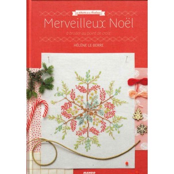 Libro Maravillosa Navidad en Punto de Cruz Mango Merveilleux Noël 63654