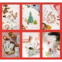 Libro Maravillosa Navidad en Punto de Cruz Mango Merveilleux Noël 63654