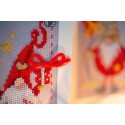 Kit Punto de Cruz Tarjetas Navideñas Gnomos Vervaco PN-0185078 Gnomes Christmas Cards cross stitch kit