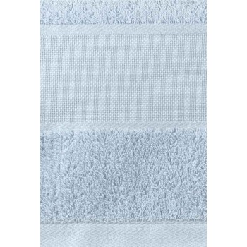 Sábana de Ducha Rizo azul pálido Para Bordar a Punto de CruzTerry Towel TPC100150AZP cross stitch towel
