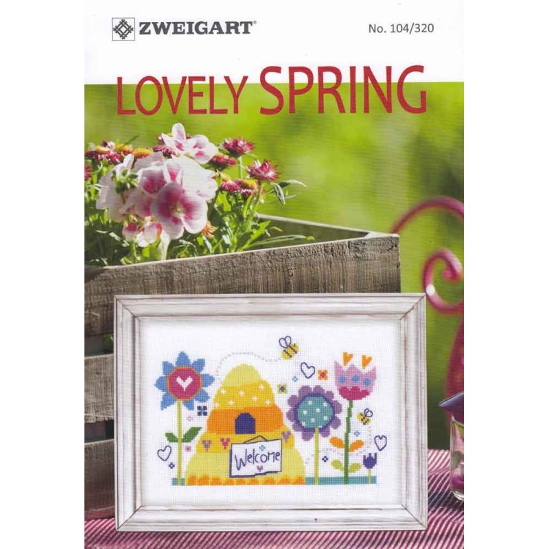 Ideas de Bordado: Encantadora Primavera Zweigart 104-320 Lovely Spring