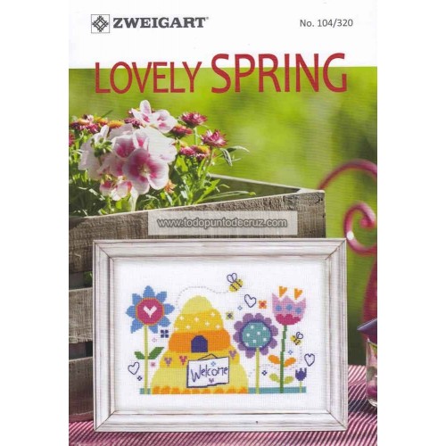 Ideas de Bordado: Encantadora Primavera Zweigart 104-320 Lovely Spring