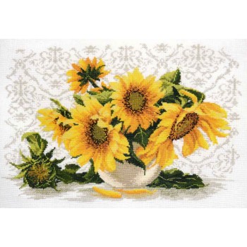 Girasoles de Verano Oven 652 Summer Sunflowers