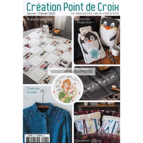 Revista Creaciones en Punto de Cruz Nº 92 Creation Point de Croix