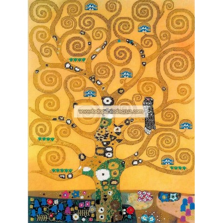 El Árbol de la Vida (G. Klimt) RIOLIS 0094 PT Tree of Life
