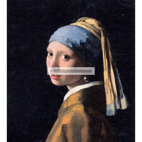 Esquema La Joven de la Perla (J. Vermeer) Heaven and Earth Designs HAEJOV20180080 Johannes Vermeer