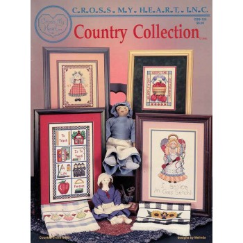 Gráfico Punto de Cruz Colección Country Cross my Heart CSB-126 Country Collection cross stitch chart
