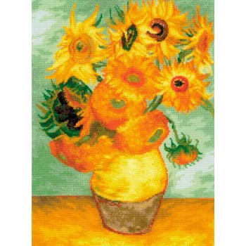 Girasoles (Van Gogh) RIOLIS 2032 Sunflowers