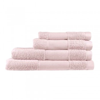 Sábana de Ducha Rizo rosa pálido Para Bordar a Punto de Cruz Terry Towel TPC100150RP cross stitch showe towel