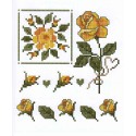 Cuadernillo Punto de Cruz Especial Rosas DMC 15821-22 cross stitch