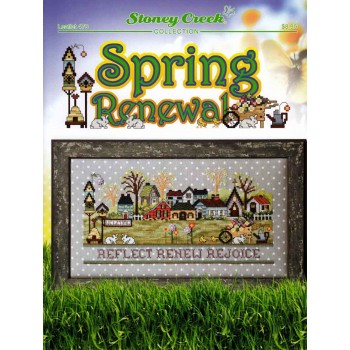 Gráfico Punto de Cruz Florece la Primavera Stoney Creek LF470 Spring Renewal cross stitch chart