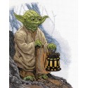 Kit Punto de Cruz Star Wars: Yoda Dimensions 70-35392 cross stitch kit