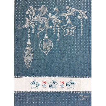 Paño de Cocina Navidad Saint Moritz Fratelli Graziano para bordar en punto de cruz cross stitch tea towel