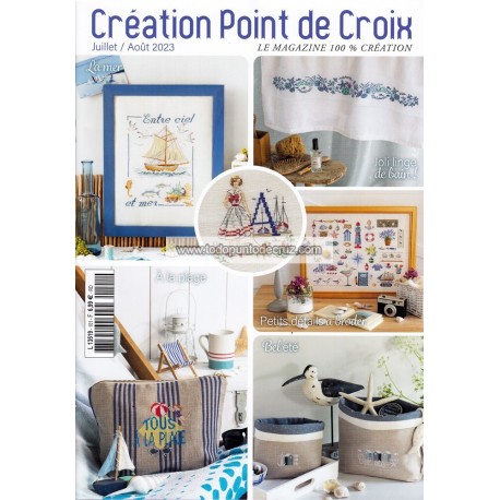 Revista Creaciones en Punto de Cruz Nº 101 Creation Point de Croix