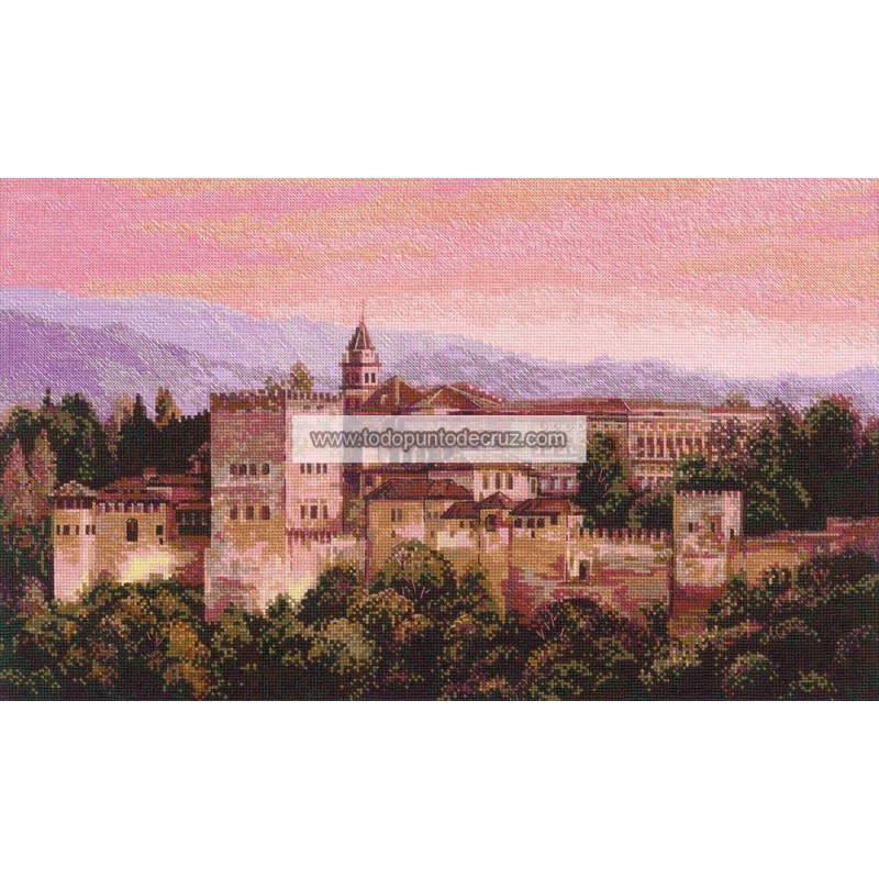 Kit Punto de Cruz La Alhambra RIOLIS 1459 cross stitch kit