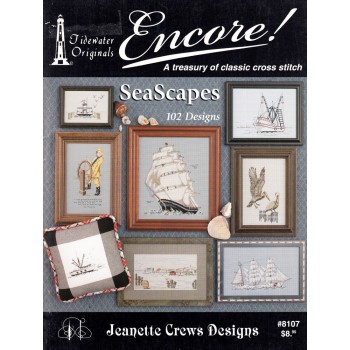 Gráfico Punto de Cruz Escenas del Mar Jeanette Crews 8107 Encore cross stitch chart