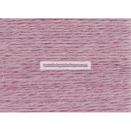 Hilo de lana DMC Eco Vita 409 Clematis Cochineal