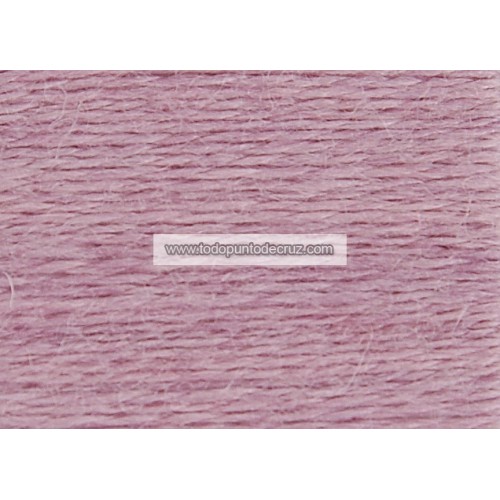 Hilo de lana DMC Eco Vita 409 Clematis Cochineal