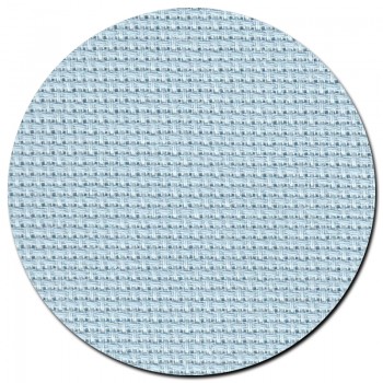 Retal de aida 14 ct. Azul Celeste 59 x 66 cm. Permin 357/303
