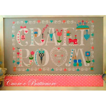 Gráfico Punto de Cruz Craft Room Cuore e Batticuore Craft Room My Love